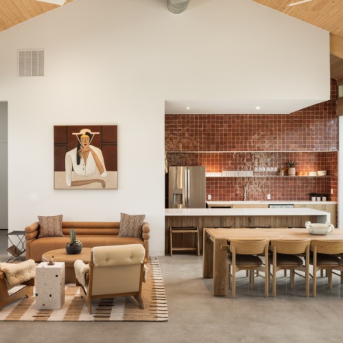 Resident Lounge and Hosting Kitchen